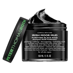 PETER THOMAS ROTH Irish Moor Mud Purifying Black Mask 150ml - maska oczyszczająco-nawilżająca