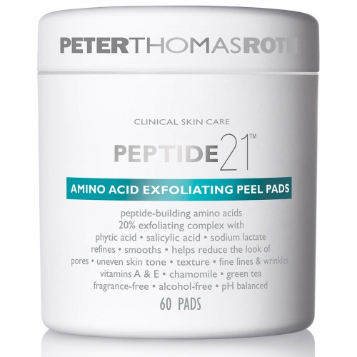 PETER THOMAS ROTH Peptide 21™ Amino Acid Exfoliating Peel Pads 60szt - płatki Złuszczające