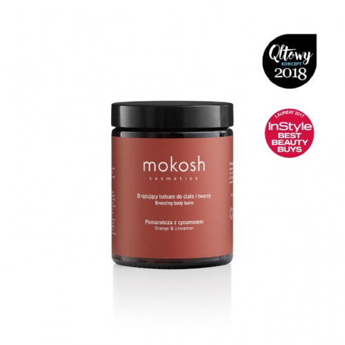 Mokosh bronzing body balm 180ml - Balsam brązujący Pomarańcza z cynamonem