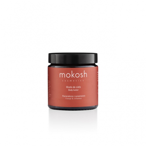 Mokosh Body Butter 120ml - odżywcze Masło do ciała pomarańcza z cynamonem