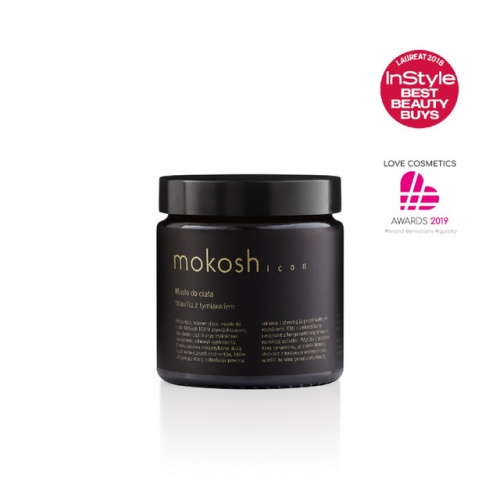 Mokosh icon Body Butter 120ml - odżywczo-regenerujące Masło do ciała Wanilia z tymiankiem