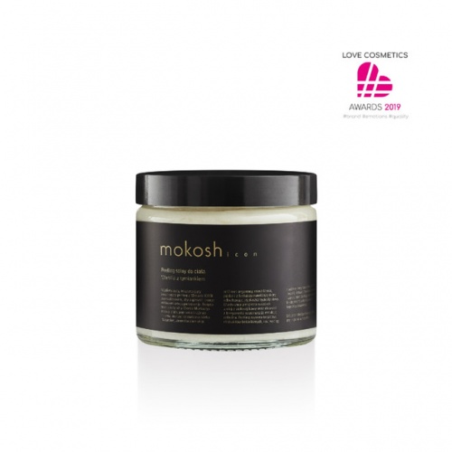 Mokosh icon Peeling 300g - Wygładzająco-oczyszczający Peeling solny do ciała Wanilia z tymiankiem