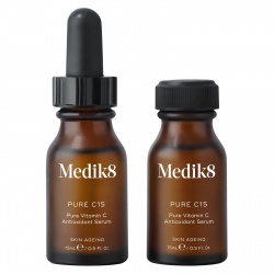 Medik8 PURE C15™ 2x15ml - Serum antyoksydacyjne z czystą witaminą C 