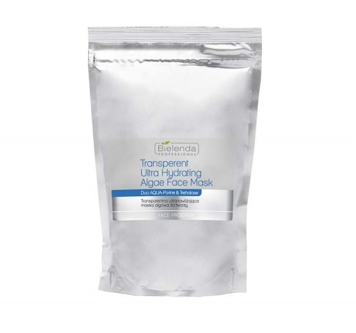 Bielenda Professional Transparent Ultra Hydrating Algae Face Mask 190g - Maska ultra nawilżająca 