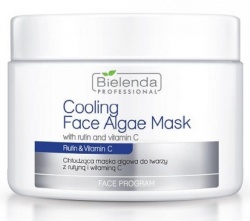 Bielenda Professional Cooling Face Algae Mask With Rutin & Vitamin C 190g - chłodząca maska algowa z Rutyną i Witaminą C 