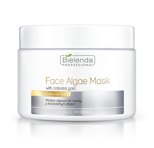 Bielenda Professional Face Algae Mask With Colloidal Gold 190g - Maska algowa z koloidalnym złotem