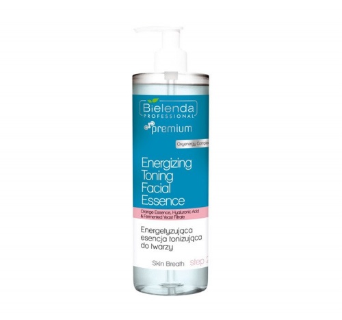 Bielenda Professional Skin Breath Energizing Toning Facial Essence 500ml - energetyzująca esencja tonizująca