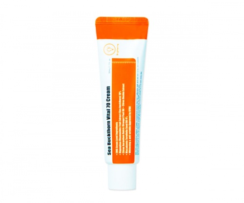 PURITO Sea Buckthorn Vital Cream 50ml - krem rozświetlająco-rewitalizujący