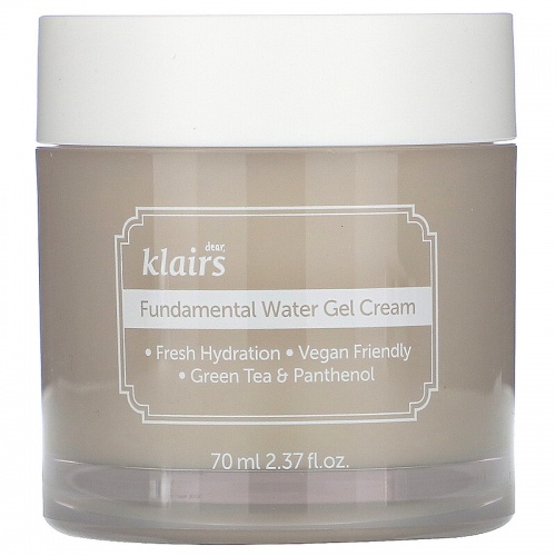 Klairs Fundamental Water Gel Cream 70ml - krem nawilżający