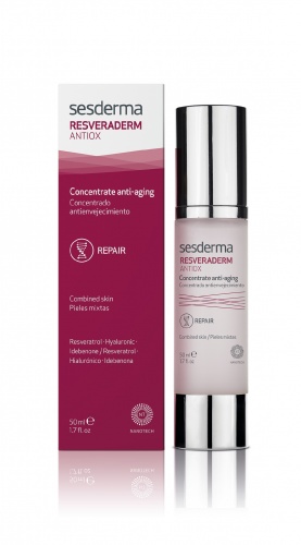 Sesderma Resveraderm Antiox Concentrate Anti Aging 50ml - Krem-żel przeciwstarzeniowy 