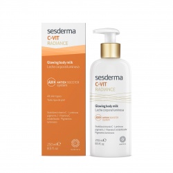 Sesderma C-VIT RADIANCE Glowing Body Milk 250ml - Rozświetlające Mleczko do ciała