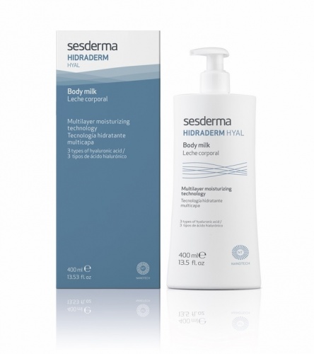 Sesderma Hidraderm Hyal Body Milk 400ml - nawilżające Mleczko do ciała