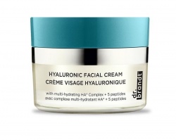 Dr Brandt Hyaluronic Facial Cream 50g - Krem nawilżający z kwasem hialuronowym i peptydami