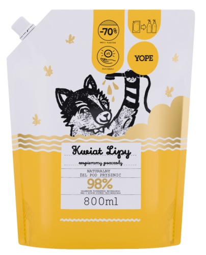 YOPE Żel pod prysznic Kwiat lipy