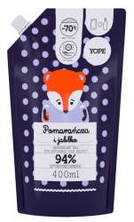 YOPE Żel pod prysznic dla dzieci Pomarańcza i Jabłko