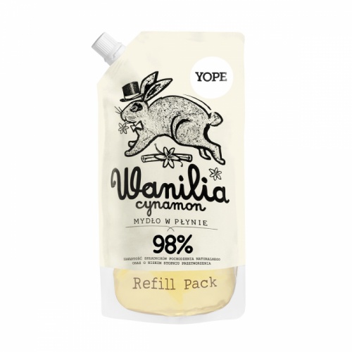 YOPE Mydło w płynie Wanilia i cynamon 500ml