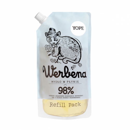 YOPE Naturalne mydło w płynie Werbena 