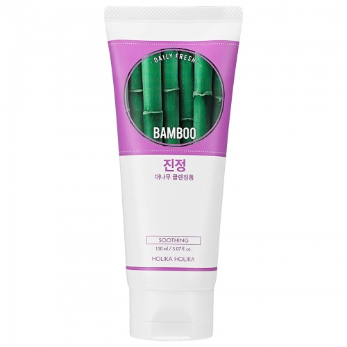 Holika Holika Daily Fresh Bamboo Cleansing Foam 150ml - pianka oczyszczająca z Ekstraktem z Bambusa