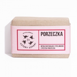 Mydlarnia Cztery Szpaki MYDŁO PORZECZKA 110g - NATURALNE MYDło peelingujące