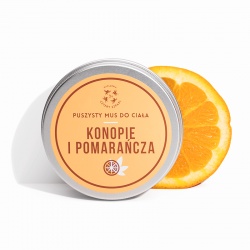 Mydlarnia Cztery Szpaki MUS DO CIAŁA KONOPIE I POMARAŃCZA 150ml