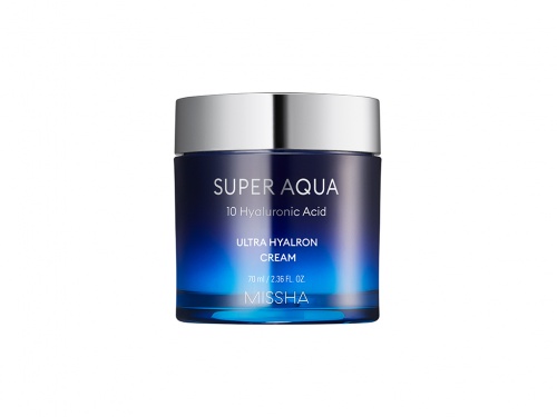 Missha Super Aqua 10 Hyaluronic Acid Ultra Hyaluron Cream 70ml - krem nawilżający