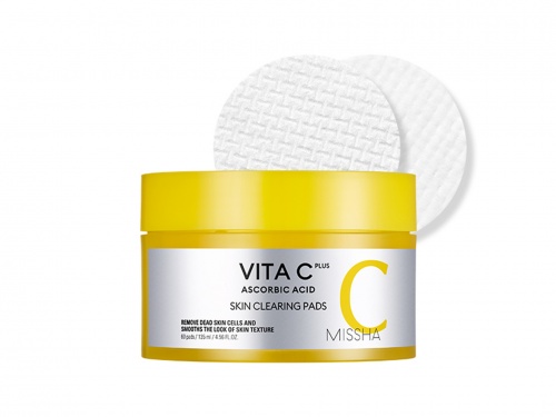 Missha Vita C Plus Skin Clearing Pads 60szt - płatki oczyszczające
