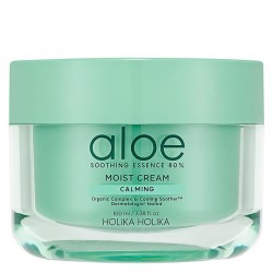 Holika Holika Aloe Soothing Essence 80% Moist Cream 100ml - KREM INTENSYWNIE NAWILŻAJĄCY 