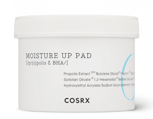 COSRX ONE STEP MOISTURE UP PAD 70szt - Wielofunkcyjne, jednorazowe płatki do twarzy 