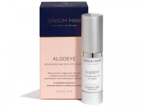 Sensum Mare Algoeye Advanced and Rich Eye Cream 15ml - krem przeciwzmarszczkowy pod oczy