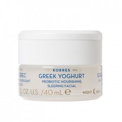 Korres Greek Yoghurt Probiotic Nourishing Sleeping 40ml - Odżywcza krem-maska z probiotykami na noc 