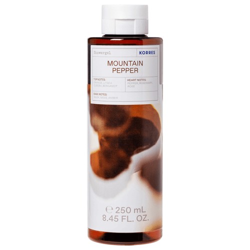 Korres Mountain Pepper Shower Gel 250ml - nawilżający żel pod prysznic