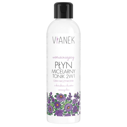 VIANEK Wzmacniający płyn micelarny i tonik 2w1 200ml