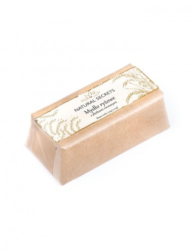 Natural Secrets Mydło ryżowe z płatkami owsianymi 120g