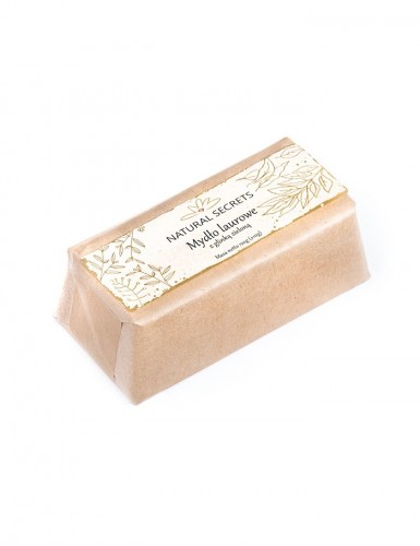 Natural Secrets Mydło laurowe z glinką zieloną 120g