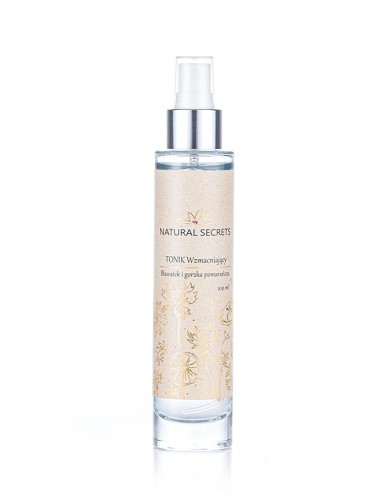 Natural Secrets Tonik wzmacniający z bławatkiem i gorzką pomarańczą 100ml