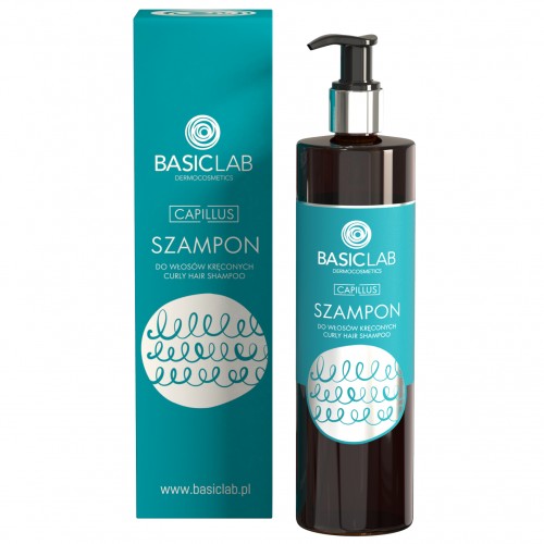 Basiclab szampon do włosów kręconych 300ml