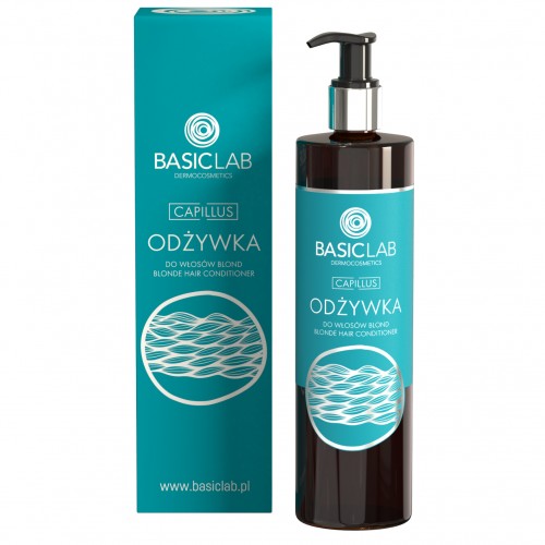 BASICLAB odżywka DO WŁOSÓW blond 300ml