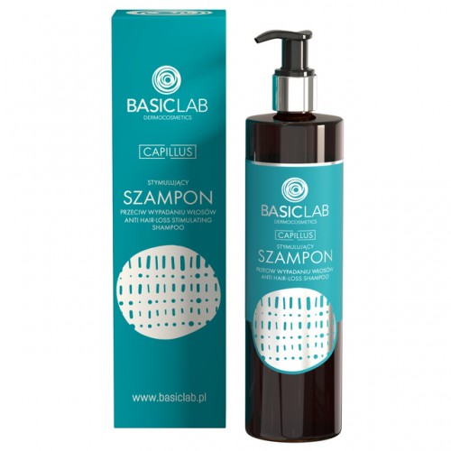 Basiclab szampon stymulujący przeciw wypadaniu włosów 