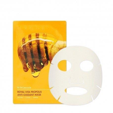 DR. CEURACLE (Leegeehaam) Royal Vita Propolis Anti-oxidant Mask 30ml - maska odżywcza 
