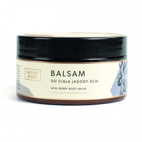 Nature Queen Acai Berry Body Balm 200ml - Balsam antyoksydacyjny do Ciała