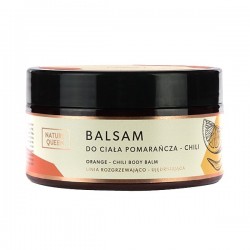Nature Queen Orange-Chili Body Balm 200ml - Balsam ujędrniająco-rozgrzewający do Ciała