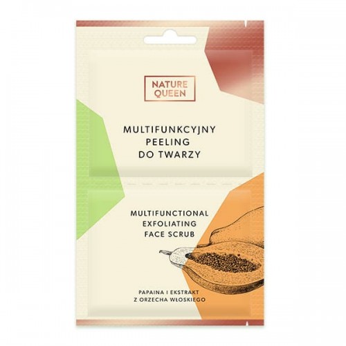 Nature Queen Exfoliating Face Scrub - Multifunkcyjny Peeling do Twarzy