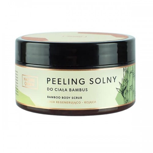 Nature Queen Bamboo Body Scrub 250g - Peeling Solny Bambus