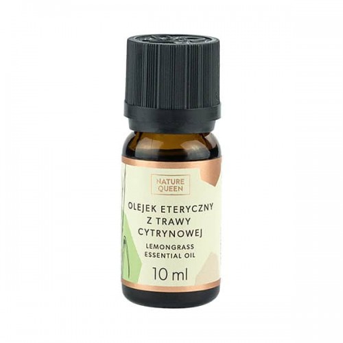 Nature Queen Lemongrass Essential Oil 10ml - Olejek Eteryczny z Trawy Cytrynowej