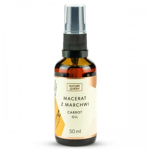 Nature Queen Carrot Oil 50ml - Olej Marchwiowy 