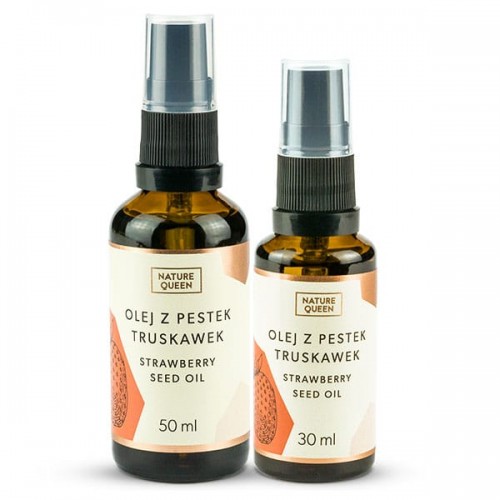 Nature Queen Strawberry Seed Oil - Olej z Pestek Truskawek