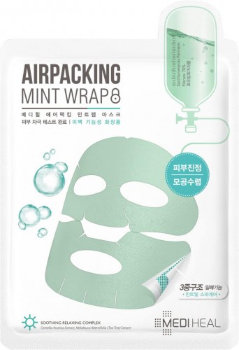 Mediheal AirPacking Mint Wrap 20ml - Maska kojąca