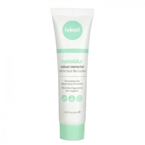 Indeed Nanoblur Colour Corrector Green 30ml - Korygujący krem do zaczerwienionej skóry 