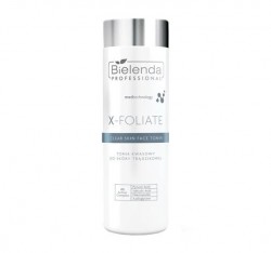 Bielenda Professional X-FOLIATE - zestaw TONIK 200ml + krem 50ml