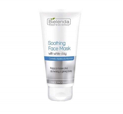 Bielenda Professional Soothing Facial Mask With White Clay 150ml - maseczka kojąca